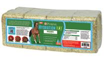reiterman feed and supply purina hydration hay original horse hay block